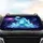 Majestic Roaring Crystalline Ice Bear Cosmic Nebula Galaxy - Wildlife Lover Gift Car Sunshade - 4