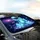 Majestic Roaring Crystalline Ice Bear Cosmic Nebula Galaxy - Wildlife Lover Gift Car Sunshade - 6