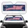 Sweeping American Flag Independence Day Patriotic Decor for Proud Americans Car Sunshade - 1