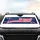 Sweeping American Flag Independence Day Patriotic Decor for Proud Americans Car Sunshade - 4