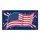 Sweeping American Flag Independence Day Patriotic Decor for Proud Americans Car Sunshade - 7