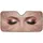Rose Gold Eyes Long Eyelashes Shimmering Glitter - Beauty Lover Gift Car Sunshade - 3