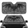 Majestic Bat Outstretched Wings Floral Scrollwork - Home Decor Gift Car Sunshade - 1