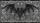 Majestic Bat Outstretched Wings Floral Scrollwork - Home Decor Gift Car Sunshade - 7