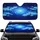 Glowing Blue Vortex Water Lily Coral Formations - Deep Sea Cosmic Ocean Lover Gift Car Sunshade - 1
