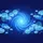 Glowing Blue Vortex Water Lily Coral Formations - Deep Sea Cosmic Ocean Lover Gift Car Sunshade - 7