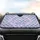 Luminous Holographic Iridescent Interlocking Bands - Home Decor Gift for Visual Art Lover Car Sunshade - 4