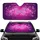 Lace Butterfly Floral Vines Blooming Flowers Purple Fuchsia - Luxury Car Interior Gift Car Sunshade - 1