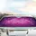 Lace Butterfly Floral Vines Blooming Flowers Purple Fuchsia - Luxury Car Interior Gift Car Sunshade - 5