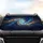 Celestial Cosmic Nebula Golden Stars Luminous Clouds - Home Decor Gift Car Sunshade - 4