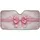 Pink Satin Bow Baroque Rococo Filigree - Home Decor Gift Car Sunshade - 3