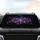 Neon Glowing Fantasy Flowers Luminous Vines Buds Ethereal Particles - Everyday Car Decor Gift Car Sunshade - 4