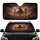 Three Powerful Wild Horses Galloping Reddish-Brown Dust Smoke - Horse Lover Home Decor Gift Car Sunshade - 1