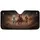 Three Powerful Wild Horses Galloping Reddish-Brown Dust Smoke - Horse Lover Home Decor Gift Car Sunshade - 3