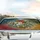 Botanical Floral Daisies Wildflowers Butterflies - Home Decor Gift for Flower Lover Car Sunshade - 5