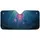 Majestic Bioluminescent Jellyfish Scuba Diver - Deep Ocean Marine Life Lover Gift Car Sunshade - 3