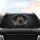 Fangs Bared Roaring Tiger Crumbling Concrete Wall Breakout - Tiger Lover Gift Car Sunshade - 4