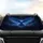Majestic Blue Eagle Stars Constellations - Wildlife Lover Space Explorer Gift Car Sunshade - 4