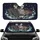 Ethereal Midnight Driver Skeletons Steering Wheel Glowing City Lights - Car Enthusiast Car Sunshade - 1