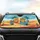 Ginger Cats Desert Journey Sun Rays - Adventure Travel Gift for Cat Lovers Car Sunshade - 4