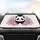 Baby Panda Floral Headphones Peonies - Home Decor Gift for Panda Lover Car Sunshade - 4