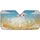 Fluffy White Lamb Golden Wheat Field - Farmhouse Decor Gift for Lamb Lover Car Sunshade - 3