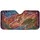 Tiger Head Fiery Dragon Lightning Serpent Turtle Elemental Fantasy - Mythical Creature Lover Gift Car Sunshade - 3