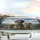 Five Curious Joyful Pointer Weimaraner Dogs Rolling Hills Landscape - Dog Lover Gift Car Sunshade - 5