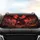 Volcanic Dragon Fiery Planet - Fantasy Lover Gift for Enthusiasts Car Sunshade - 4