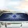 Teardrop Sapphire Gemstone Silver Filigree Baroque - Luxurious Everyday Accessory Car Sunshade - 5
