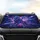 Celestial Lion Human Figure - Cosmic Space Lover Astrology Gift Car Sunshade - 4