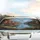 Mountain Lake Autumn Forest Cabin Floral Path - Tranquil Wilderness Home Decor Gift Car Sunshade - 5