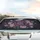 Vibrant Purple Lavender Roses Emerald Foliage - Floral Lover Home Decor Gift Car Sunshade - 5