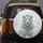 White Lion Flowing Mane Ice Blue Eyes Mist Frost Foliage - Wildlife Lover Gift Spare Tire Cover - 5