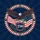 Bald Eagle American Flag 250th Anniversary Shield - Independence Day Gift for Veterans Spare Tire Cover - 6