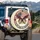 Bald Eagle American Flag 1776-2026 - USA 250 Years of Freedom Anniversary Gift for Veterans Spare Tire Cover - 3