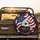 Bald Eagle American Flag Stained Glass 1776-2026 - USA 250th Anniversary Patriotic Gift Spare Tire Cover - 2
