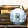 Magnificent White Crystal Tiger Ice Peaks Crystalline Landscape - Wildlife Lover Gift Spare Tire Cover - 2