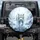 Magnificent White Crystal Tiger Ice Peaks Crystalline Landscape - Wildlife Lover Gift Spare Tire Cover - 1