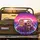 Orange Tabby Cats Driving Sunglasses Peace Sign Ocean Sunset - Adventure Gift Spare Tire Cover - 2