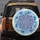 Symmetrical Mandala Floral Paisley - Boho Lifestyle Gift for Yoga Lover Spare Tire Cover - 5