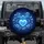 Blue Dolphins Glowing Heart Blue Flowers - Ocean Lover Gift Spare Tire Cover - 1