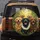 Smiling Labrador Golden Retriever Dogs Warm Greens - Dog Lover Gift Spare Tire Cover - 5