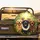 Smiling Labrador Golden Retriever Dogs Warm Greens - Dog Lover Gift Spare Tire Cover - 2