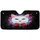 Charismatic White Cat Blue Eyes Red Bow Tie - Cat Lover Home Decor Gift Car Sunshade - 3