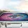 Majestic Sea Turtle Pink Butterflies Flowers - Wildlife Lover Home Decor Gift Car Sunshade - 5