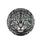 Vertical Pupils Emerald Green Cat Eyes Jet Black White Leopard Fur - Wildlife Lover Gift Spare Tire Cover - 4