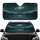 Milky Way Galaxy Lake Reflection Mountains - Night Sky Home Decor Gift Car Sunshade - 1