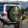 Majestic Bengal Tigers Jungle Foliage Water - Wildlife Lover Home Decor Gift Spare Tire Cover - 3