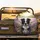 Border Collie Dog Lavender Field Flowers - Dog Lover Home Decor Gift Spare Tire Cover - 2